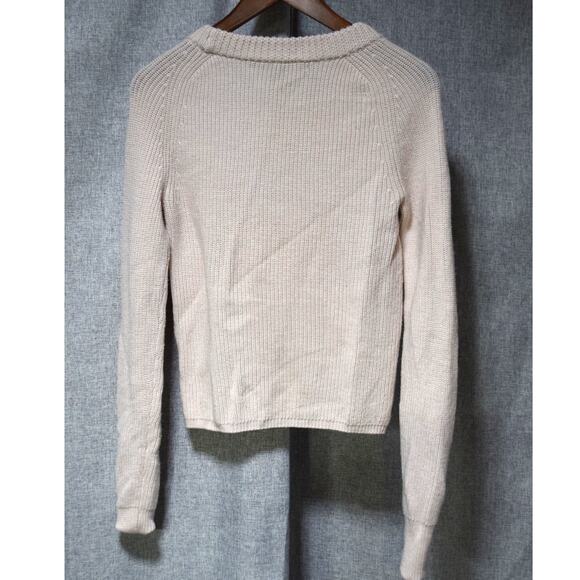 Marc by Marc Jacobs Cream Cable Knit Merino Wool Sweater Size S - Picture 4 of 4